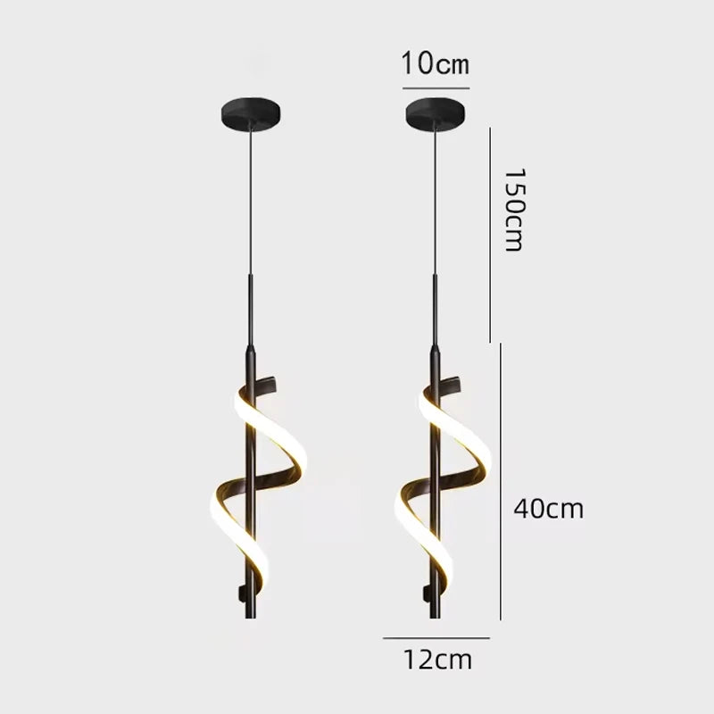 Lustre Led Pendant Light Hanging Lamps Para Teto Cozinha Sala de estar Casa Decoração Luminárias Luminária Mesa de Jantar Luminária Pendente