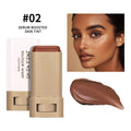 Base em bastão Bálsamo Sérum Boosted Skin Tint Base em bastão Suave Plumper Alta cobertura Viagem Bronze Base em bastão Make