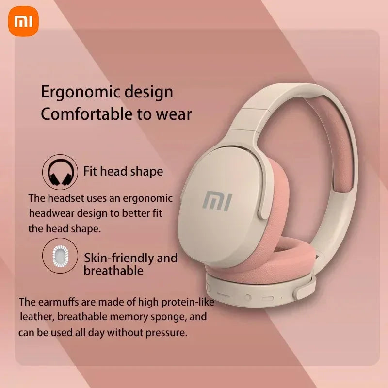 Xiaomi Original P2961 Fones de ouvido sem fio Bluetooth 5.3 Fone de ouvido para Samsung iPhone Estéreo HIFI Fone de ouvido para jogos Fones de ouvido com microfone