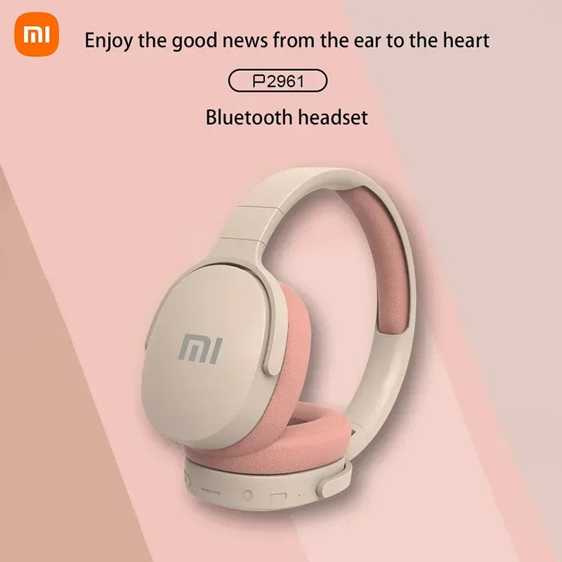 Xiaomi Original P2961 Fones de ouvido sem fio Bluetooth 5.3 Fone de ouvido para Samsung iPhone Estéreo HIFI Fone de ouvido para jogos Fones de ouvido com microfone