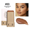 Base em bastão Bálsamo Sérum Boosted Skin Tint Base em bastão Suave Plumper Alta cobertura Viagem Bronze Base em bastão Make