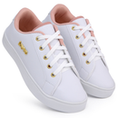 Tenis LOVE feminino Casual Branco Sapatenis Confortável Lançamento