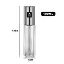 Spray Borrifador Azeite Vinagre Vidro 100ml
