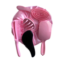 Kit 05 -Escova Flex / Polvo/Raquete Fashion Escova Mágica Massageador de Silicone e Touca de Cetim Mania